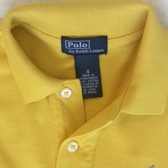 POLO BY RALPH LAUREN SIZE 4 POLO SHIRT - Picture 4 of 6